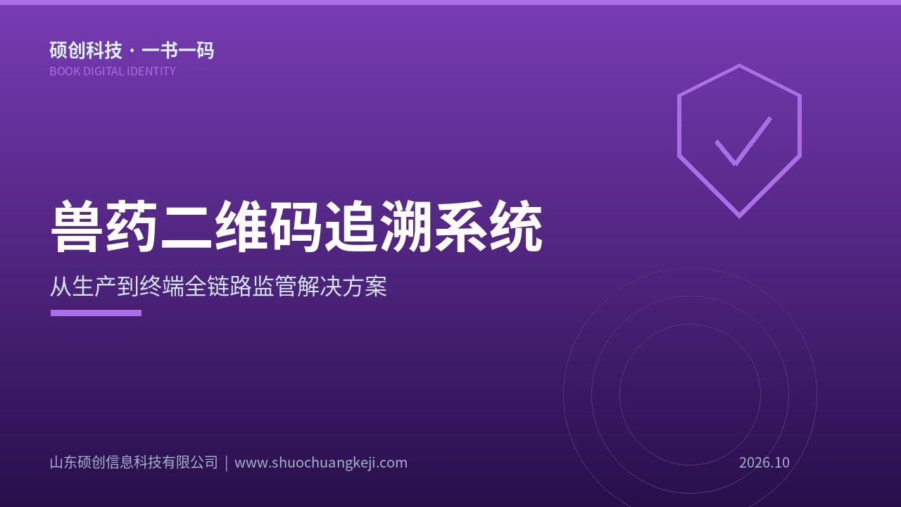 兽药出版物二维码追溯管理与质量检测系统示意图