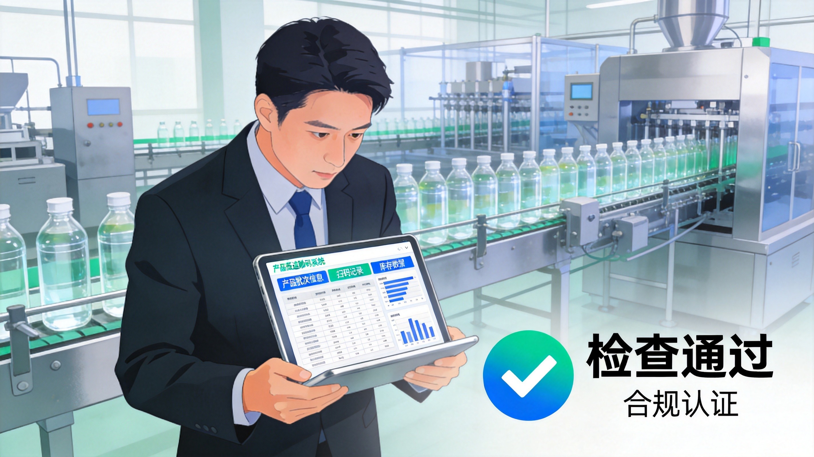 农药企业码中台迎检验收系统